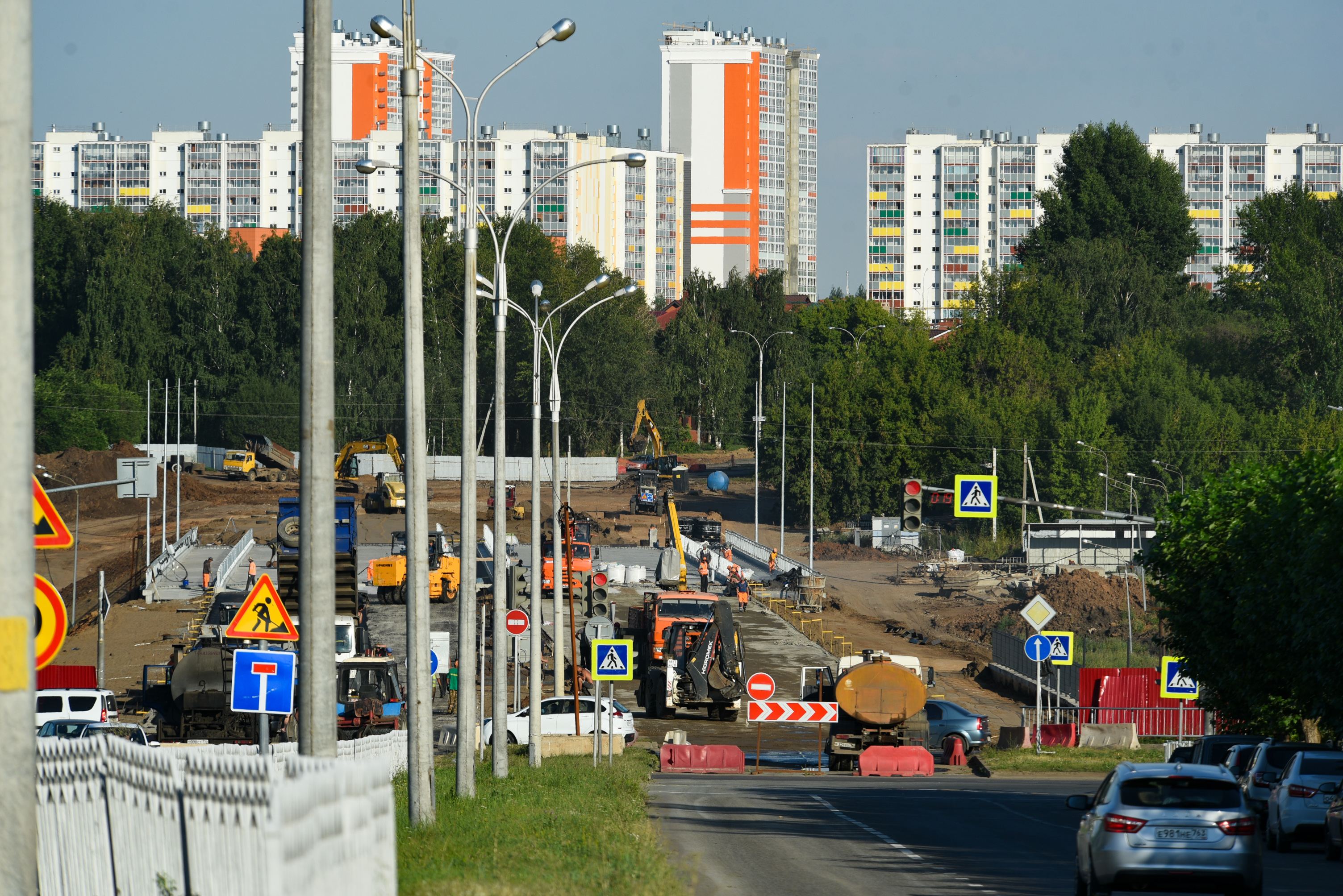 На мосту в Замелекесье откроется рабочее движение / Набережные Челны